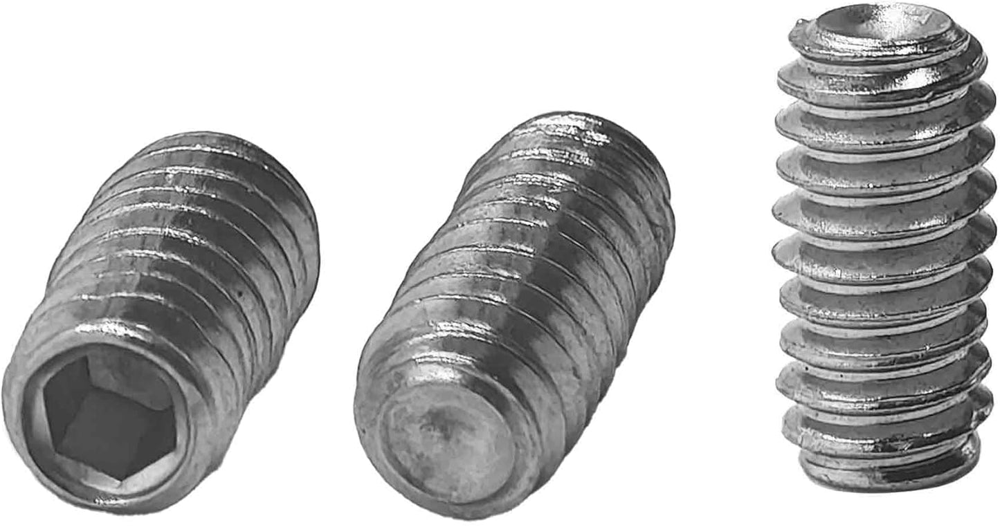25 Pzas Acero Inox 304 Punta Hex 1/4-20x1/2 Con Llave