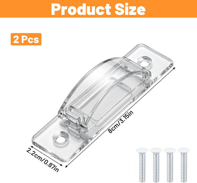 2 Fundas Transparentes Protector Interruptor Luz