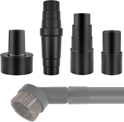 4 adaptadores manguera vacío 2-1/2 a 1-1/4 pulg