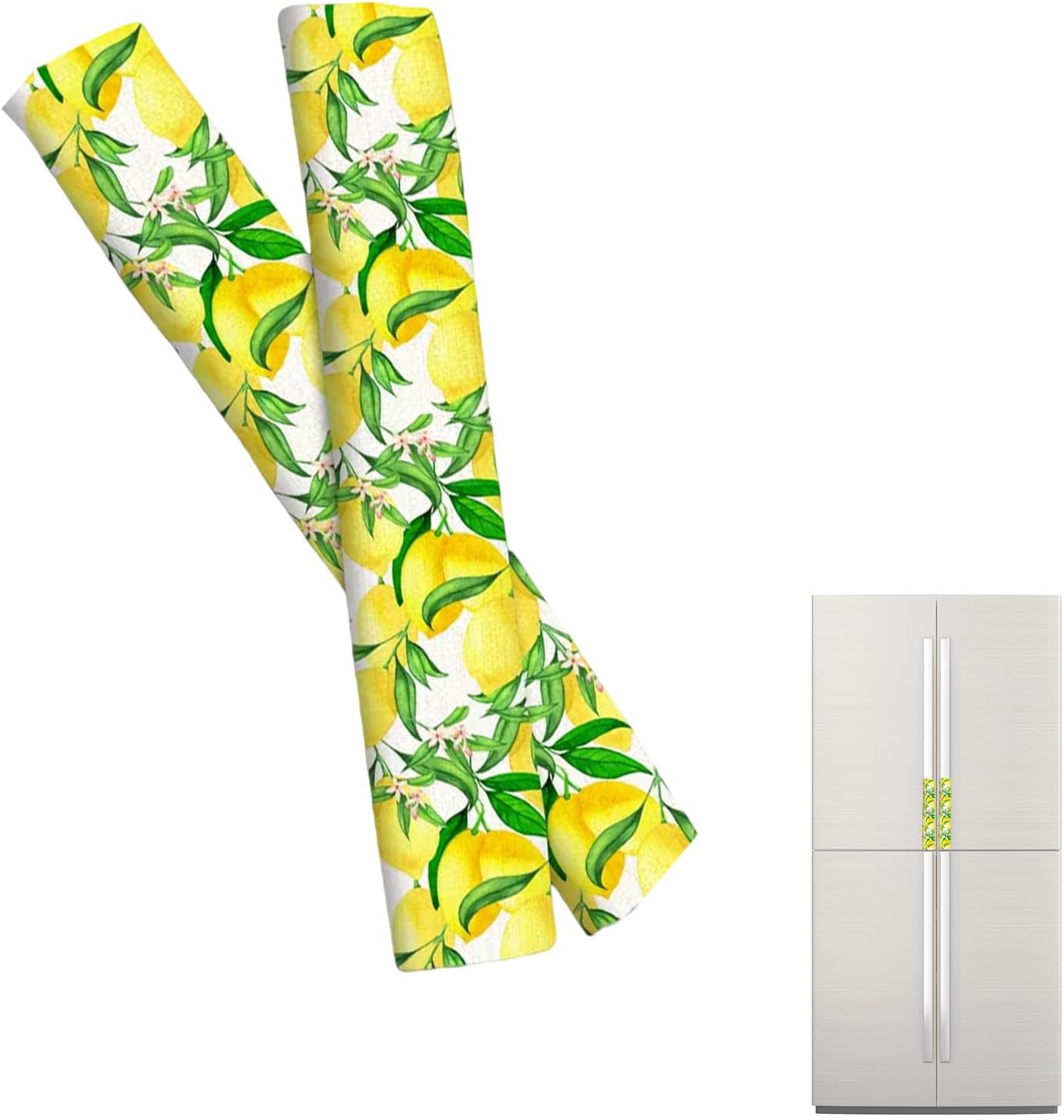 2 Fundas Manija Puerta Nevera Lavables Decorativas