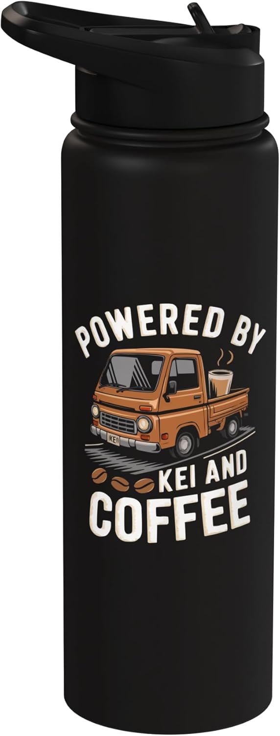 Botella de agua aislada de acero inoxidable Kei Truck
