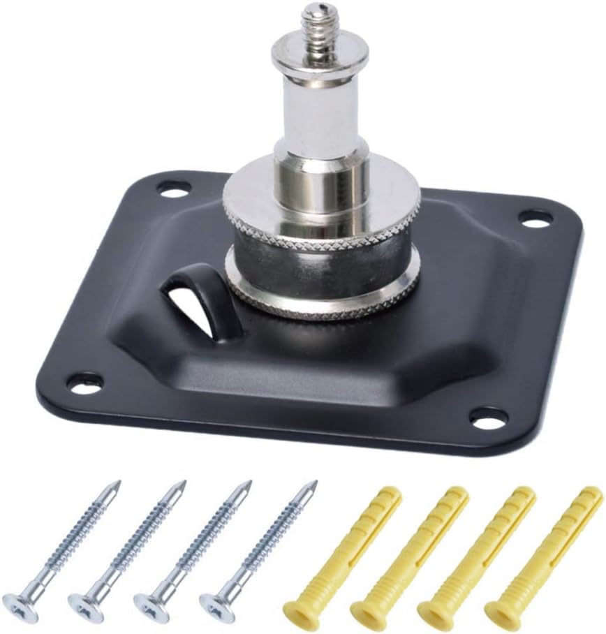 Soporte luz pared techo 5/8 pulg rosca 1/4 tubo anclaje 4X estudio