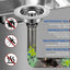 Colador drenaje fregadero 3en1 acero inox con cesta