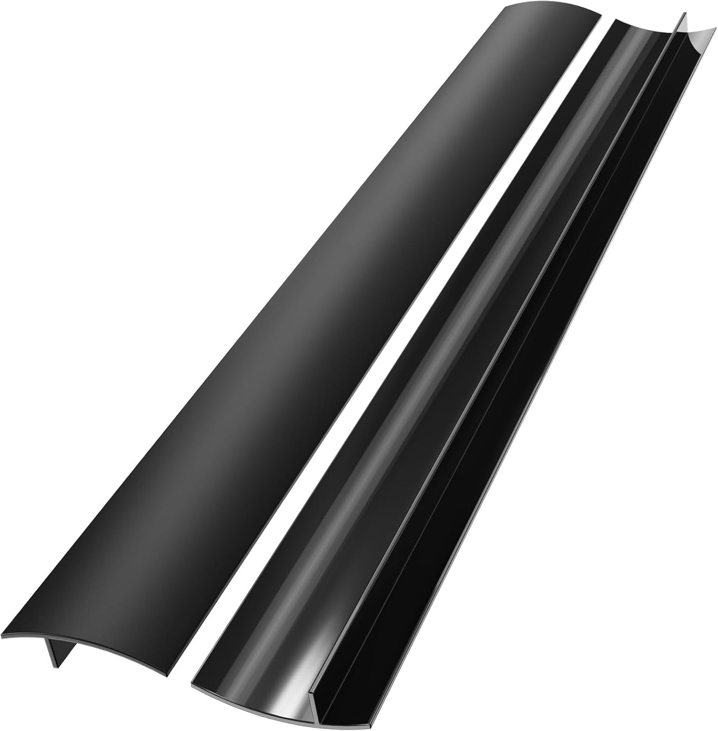 Cubiertas silicona para huecos estufa 25pulg negro set 2