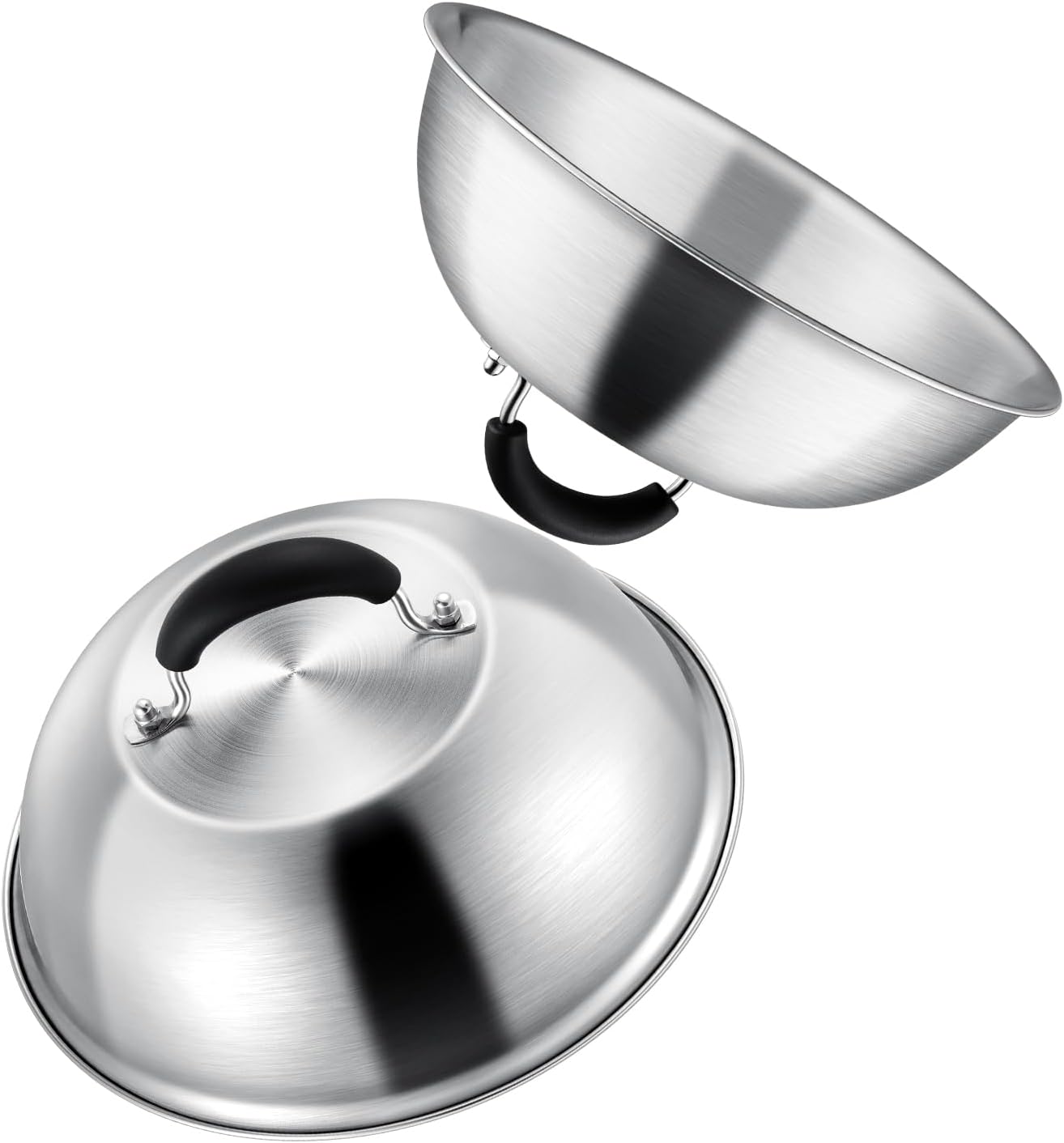 Cubierta rociar queso 9pulg acero inox para parrilla