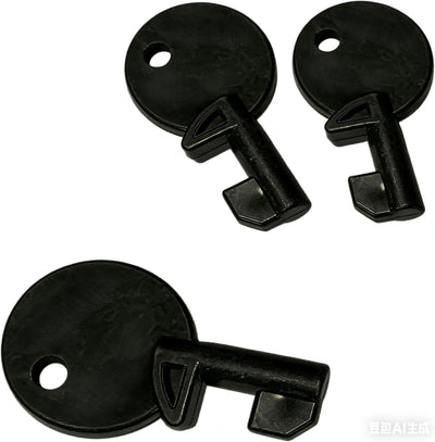 Llave repuesto reloj tiempo Lathem 1600E 1000E set 3