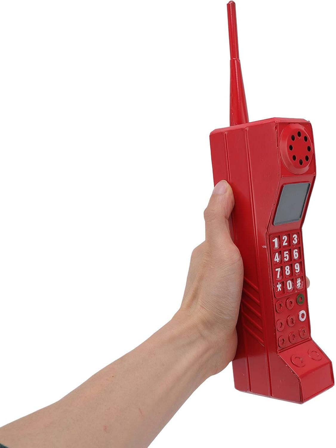 Accesorio móvil retro ladrillo falso hierro 80s