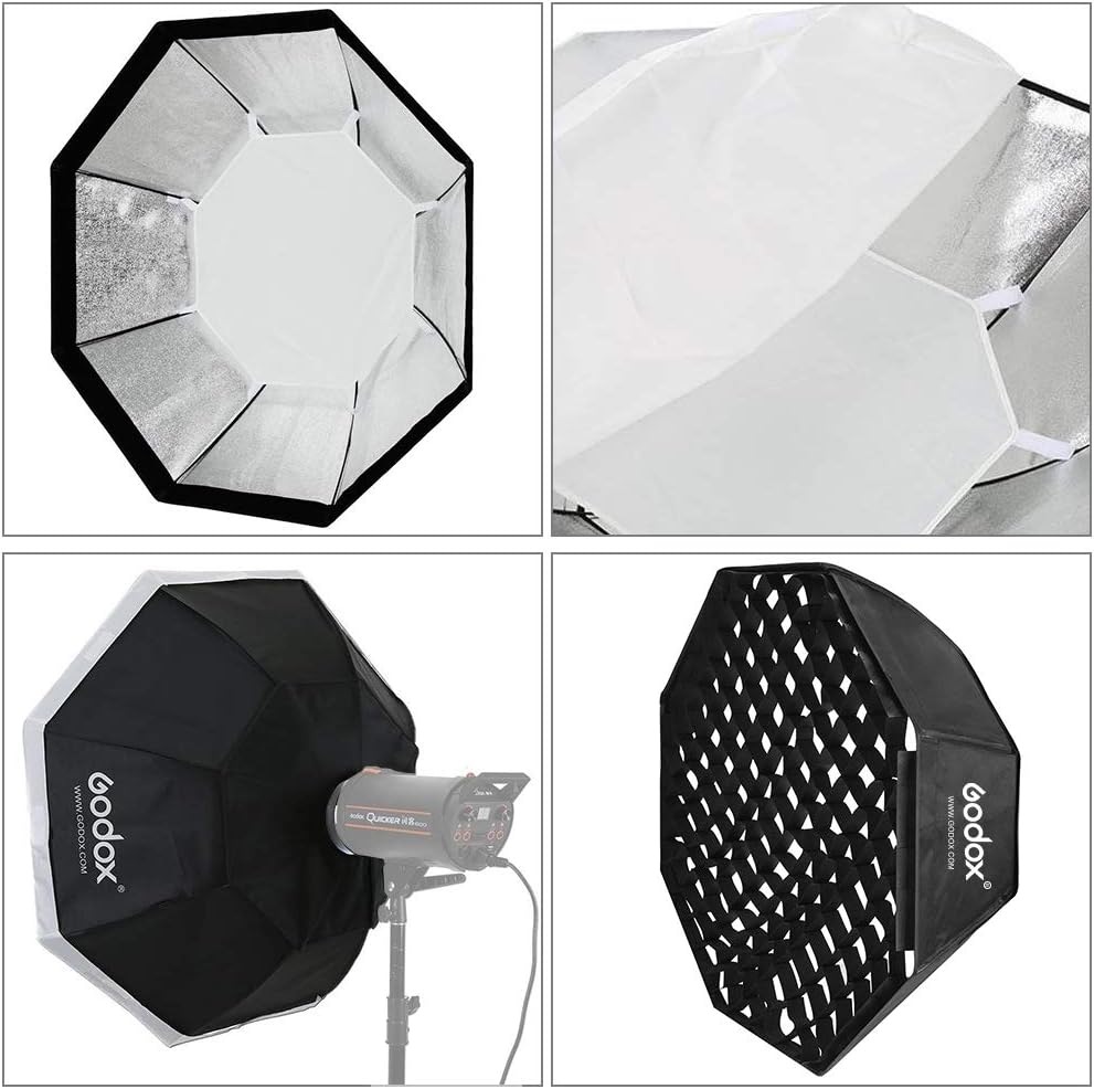 Softbox Octagonal 55.1pulg Bowens para Foto Video