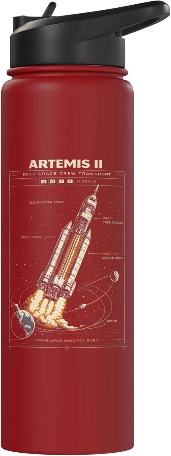 Botella agua acero inox aislada Artemis 2