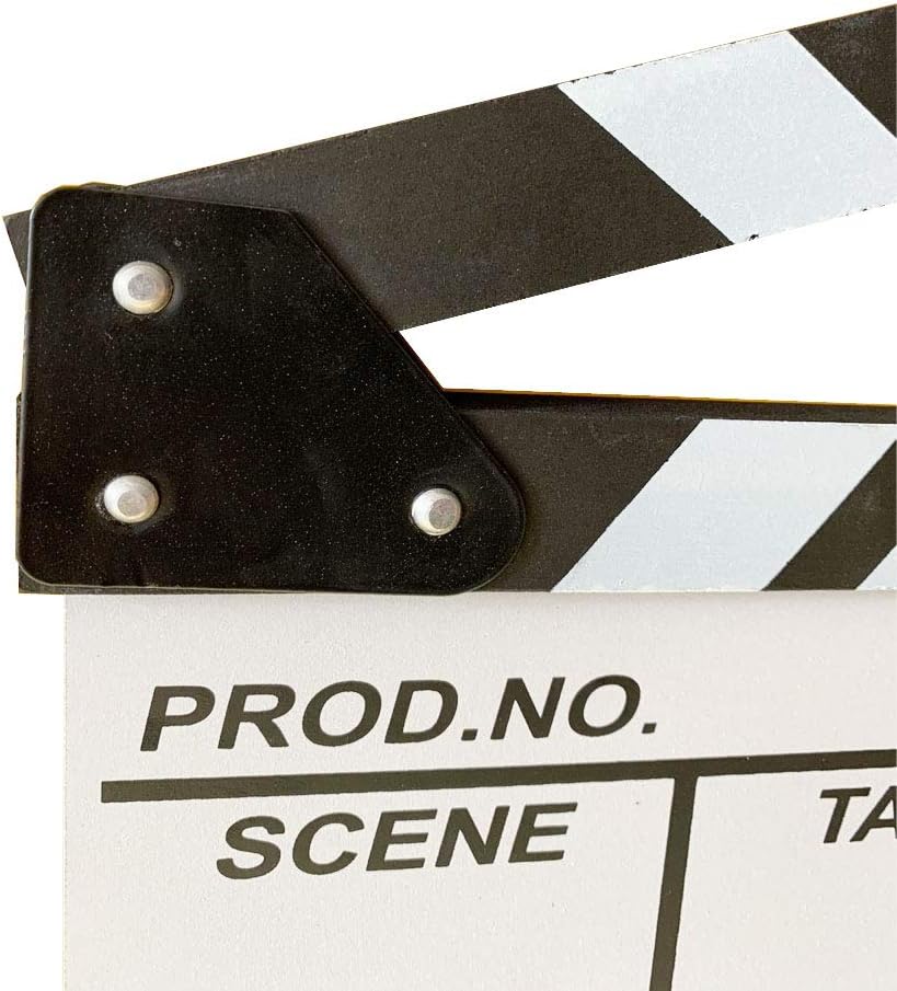 Pizarra Corte Película Clap Board Director Blanco
