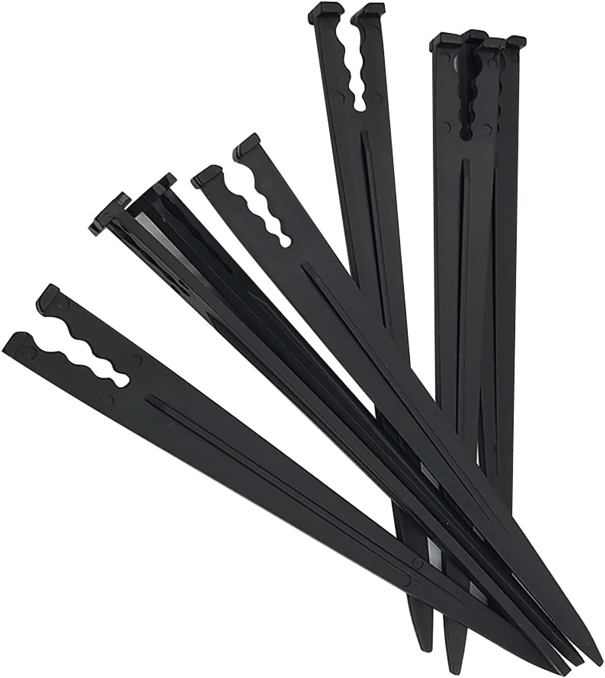 50 Estacas Soporte Riego Tubo 1/4pulg