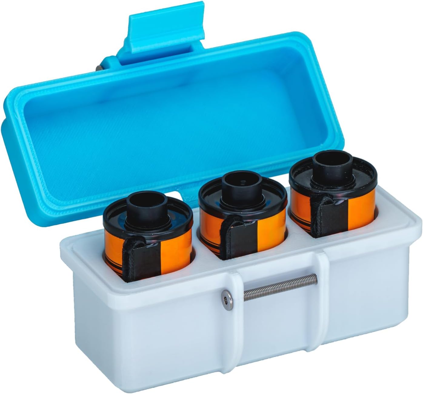 Caja película 1.378pulg 3 rollos 3D azul