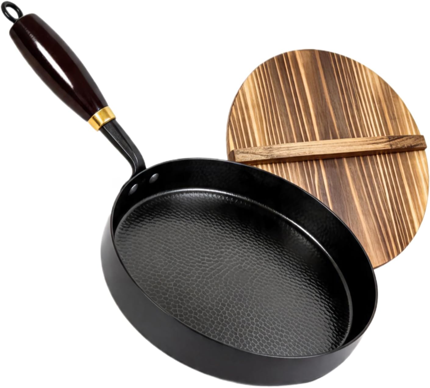 Sartén acero al carbono 2qt 9.5pulg forjada manual