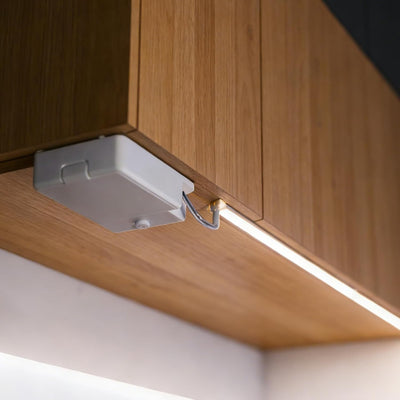 Tira luces LED blancas inalámbricas 40pulg para cocina
