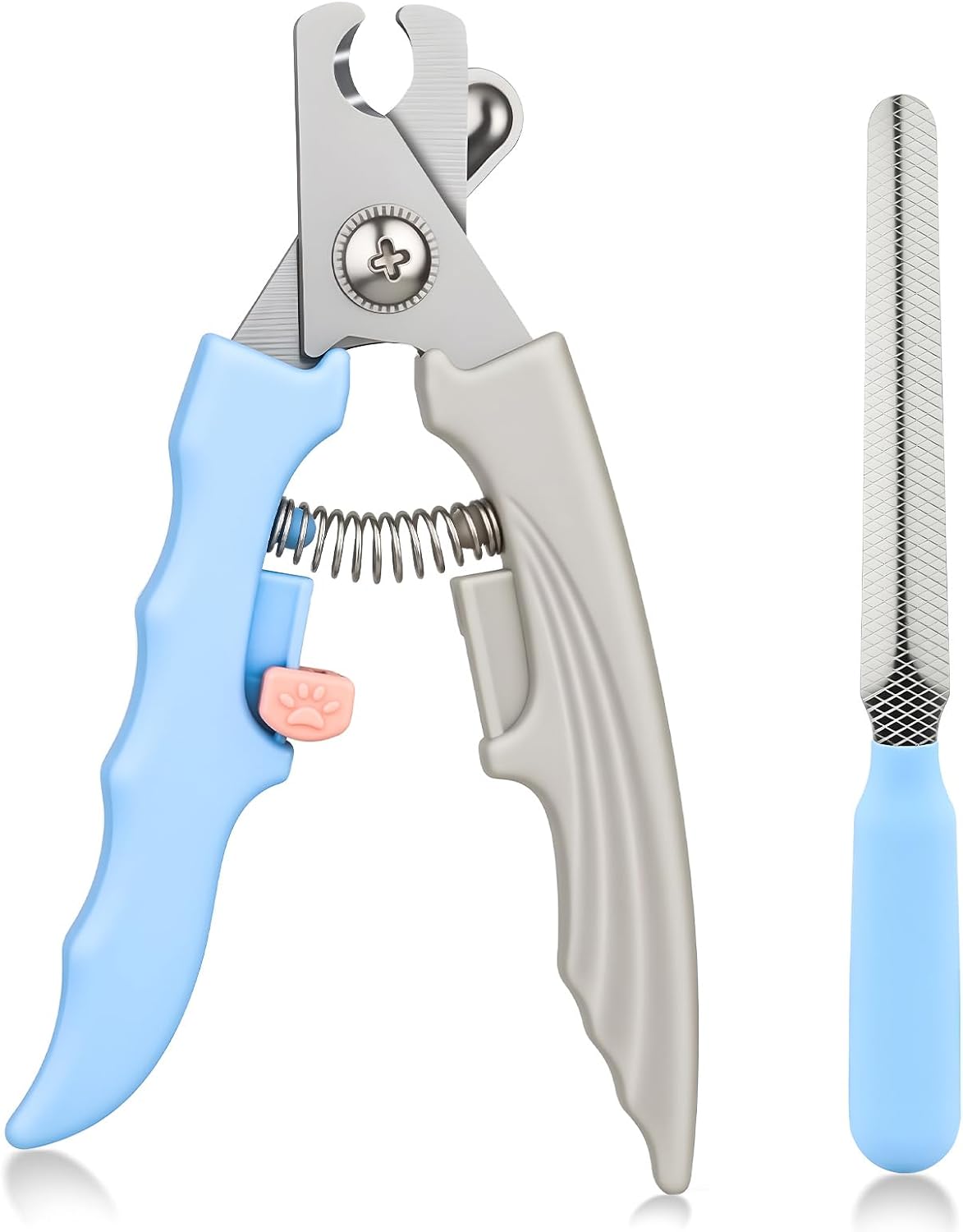 Cortauñas perros gatos con protector seguridad lima incluida