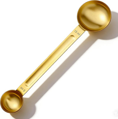 Cucharas medidoras acero inox mango largo doble medida