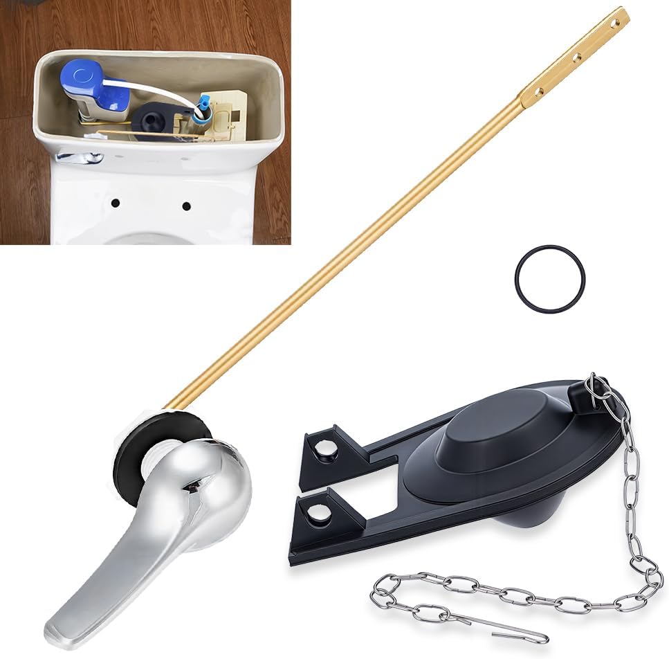 Kit repuesto mango inodoro latón palanca tanque