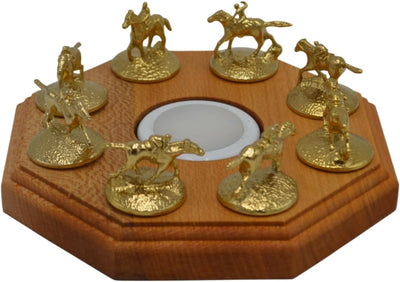 Pantalla octágono iluminada para tapón corcho caballo