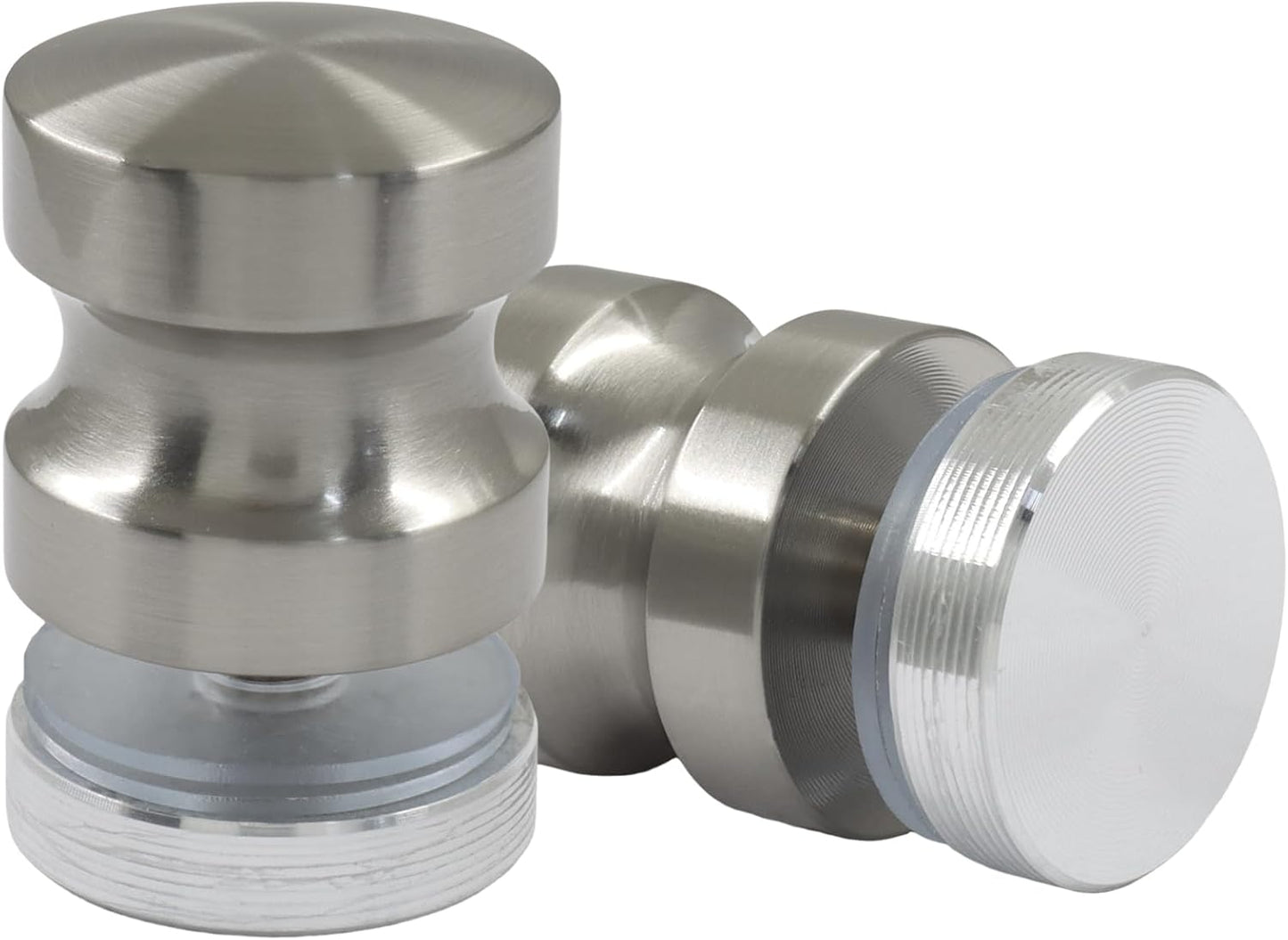 Manijas puerta ducha acero inox pomo corrediza cromada