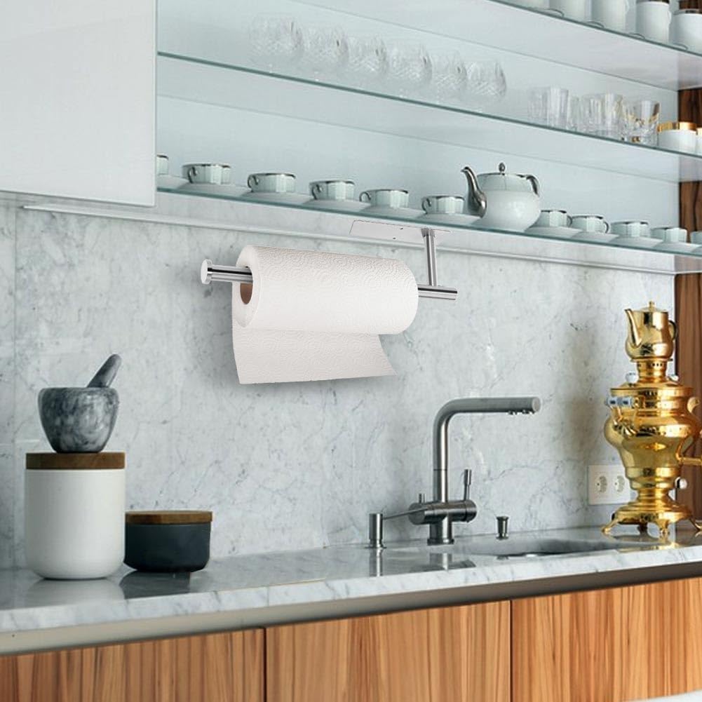 Soporte autoadhesivo para toallas de papel de cocina