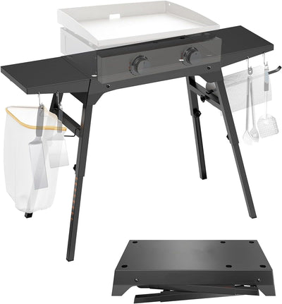 Soporte parrilla Blackstone 17-22pulg con estante