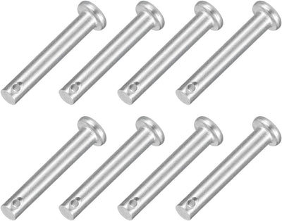 12 Pzas Pasadores Clevis Acero Inox 304 para Remolque y Mecánica