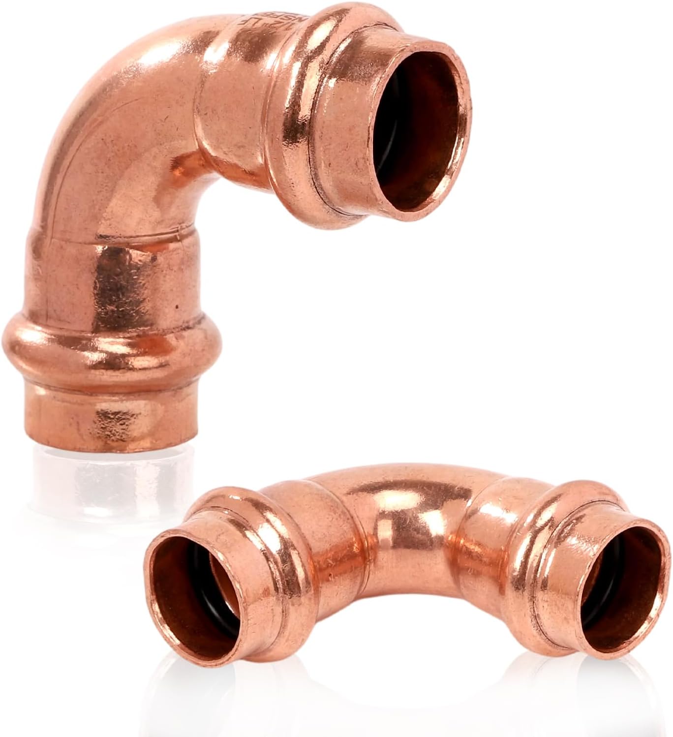 Codo cobre 90 grados 1/2x1/2 comp ProPress pack 2