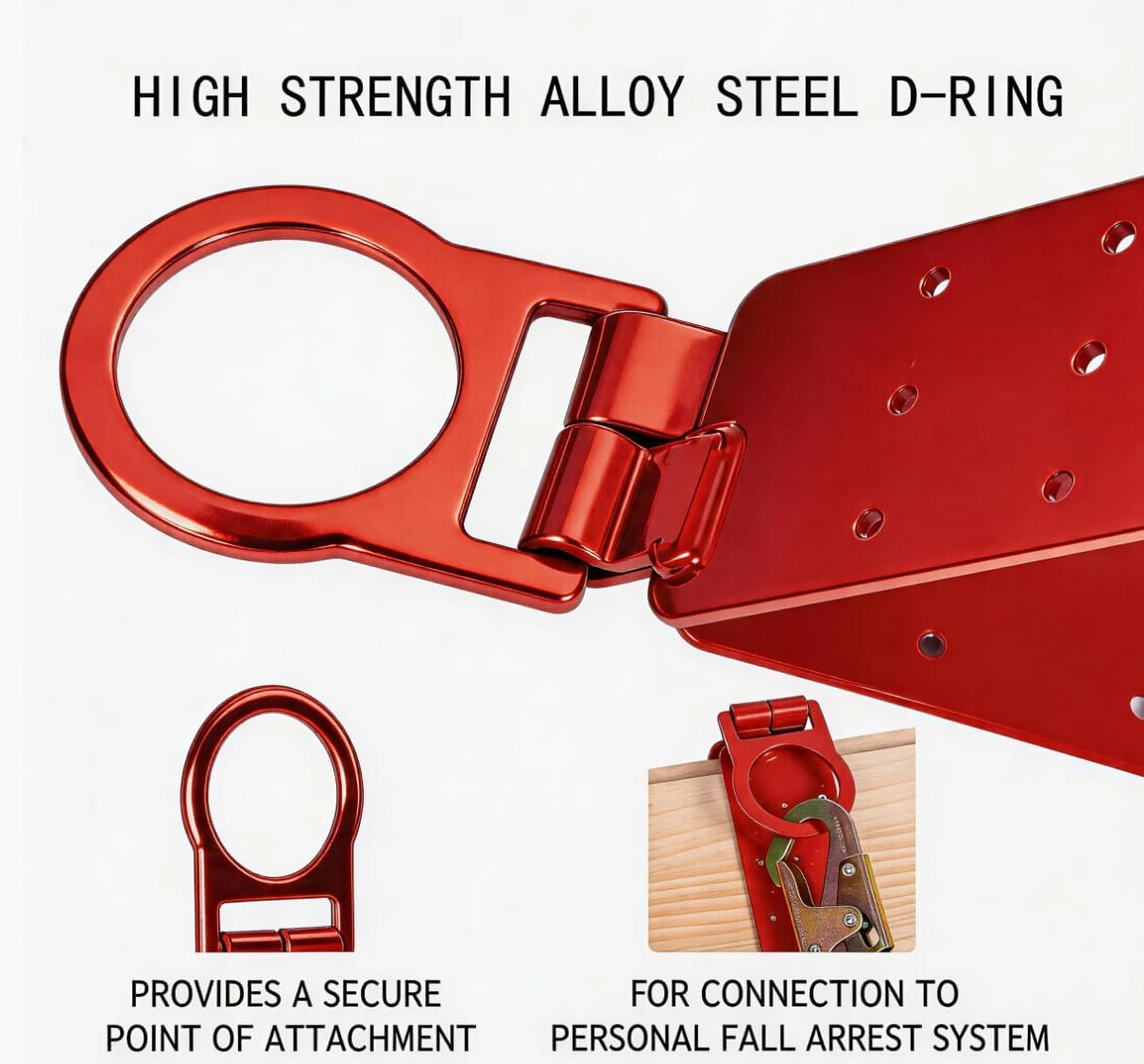Anclaje techo reutilizable soporte D alta resistencia