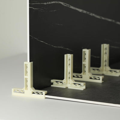 4 Soportes T Universales para Tablero Fondo Ajustable