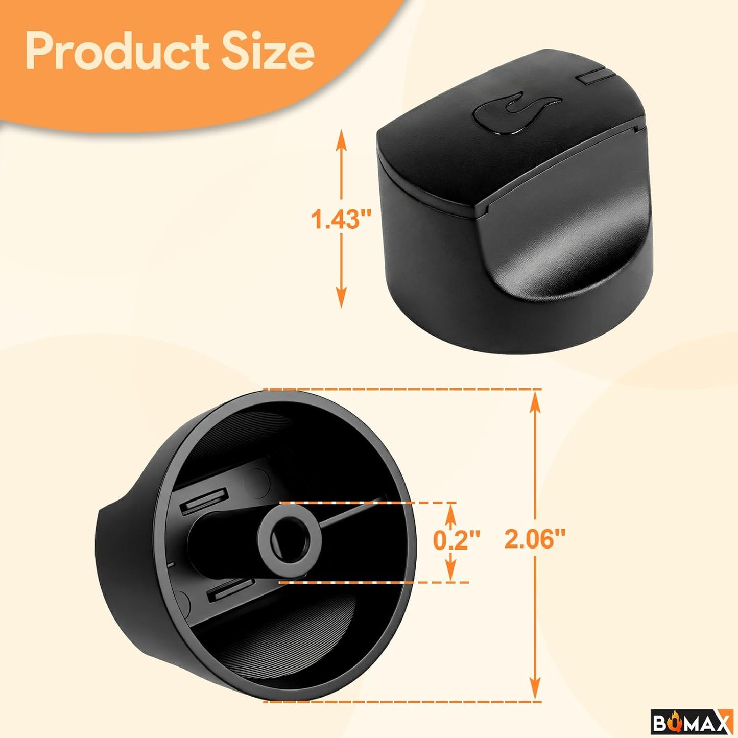 Perillas control repuesto Charbroil Serie Performance