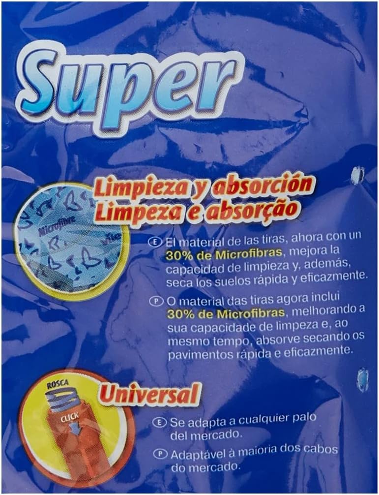 Mopa microfibra super absorbente