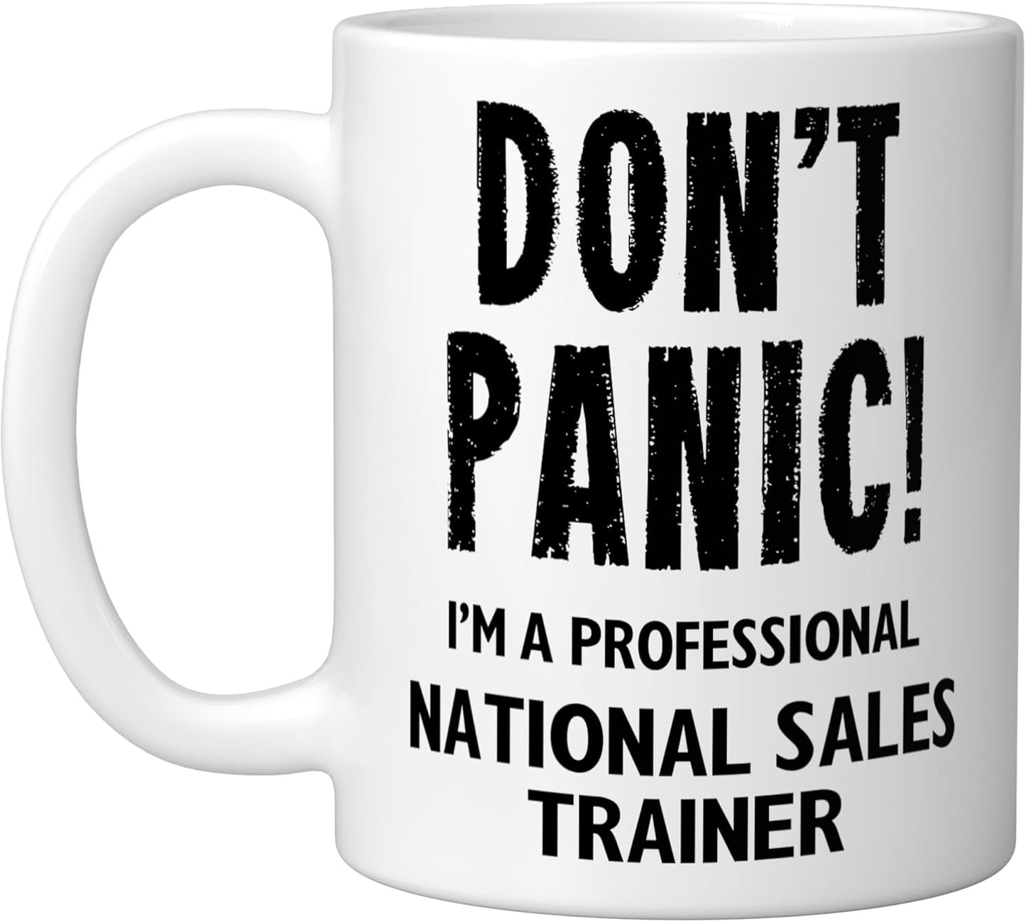 Taza Cerámica para Entrenador de Ventas Blanca