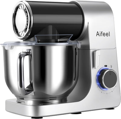Batidora de pie 6.5qt motor CC 700W inclinable negro