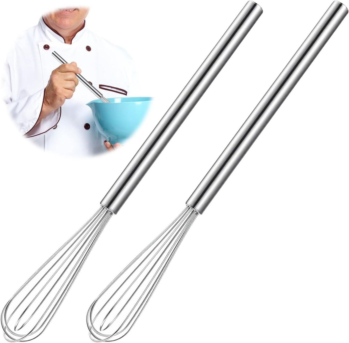 Batidor acero inox versátil para cocina
