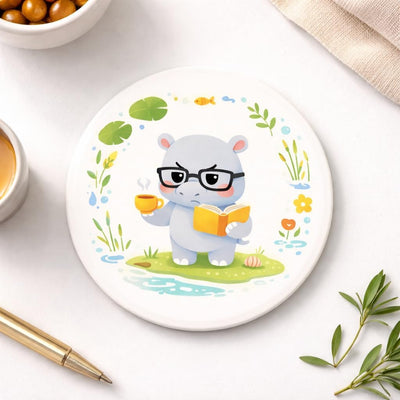 Regalo hipopótamo decoración divertida para hombres mujeres