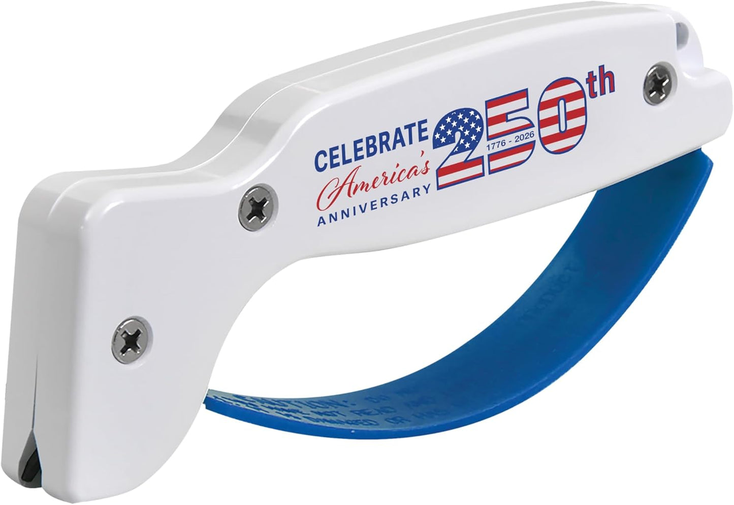 Afilador de cuchillos AccuSharp ergonómico compacto para rectos y dentados