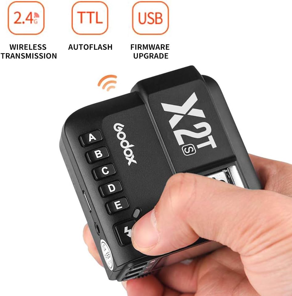 Disparador flash X2T-S 2.4G Bluetooth para Sony