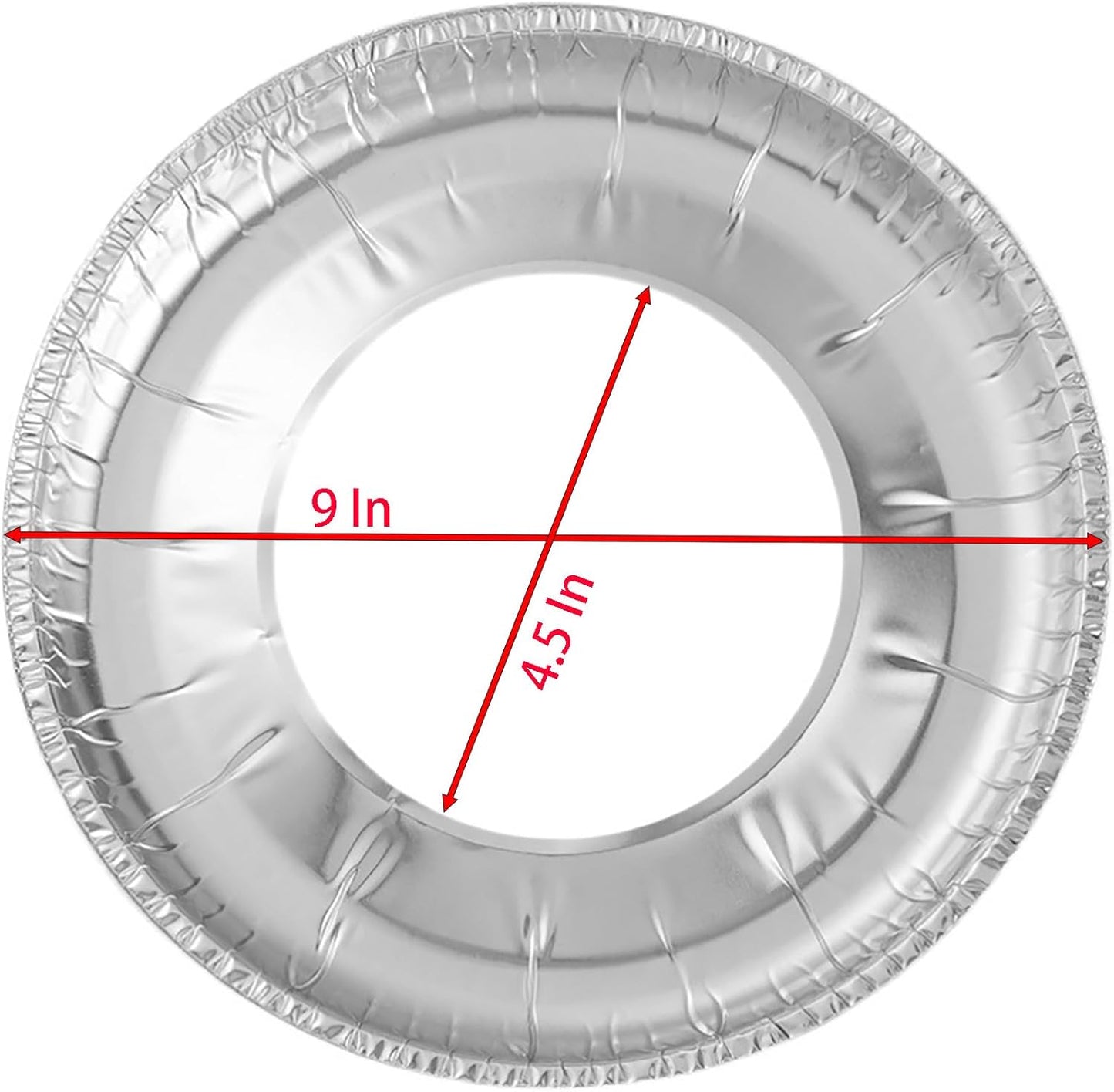 Junta a prueba de aceite aluminio 9pulg 60 Pzas