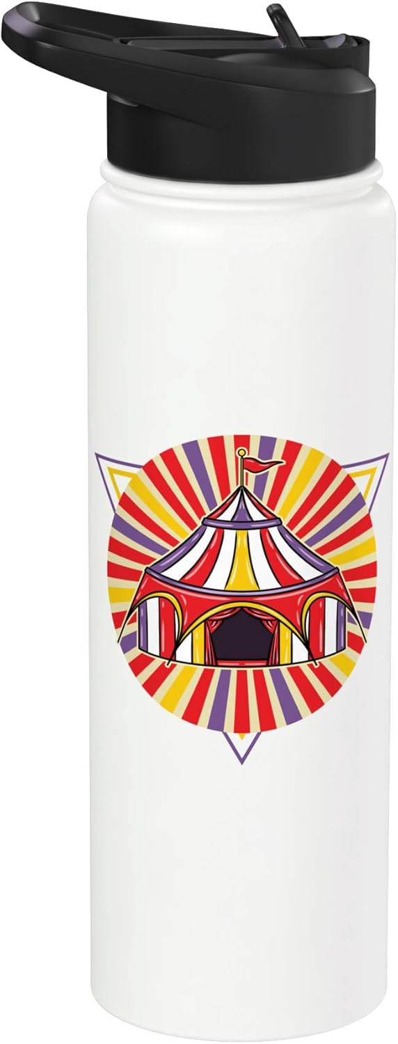 Botella de agua vintage de acero inoxidable insulated