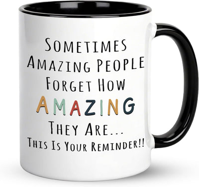 Taza de café inspiradora para mujer hombre amigo profesor madre novia hermana colegas enfermeras