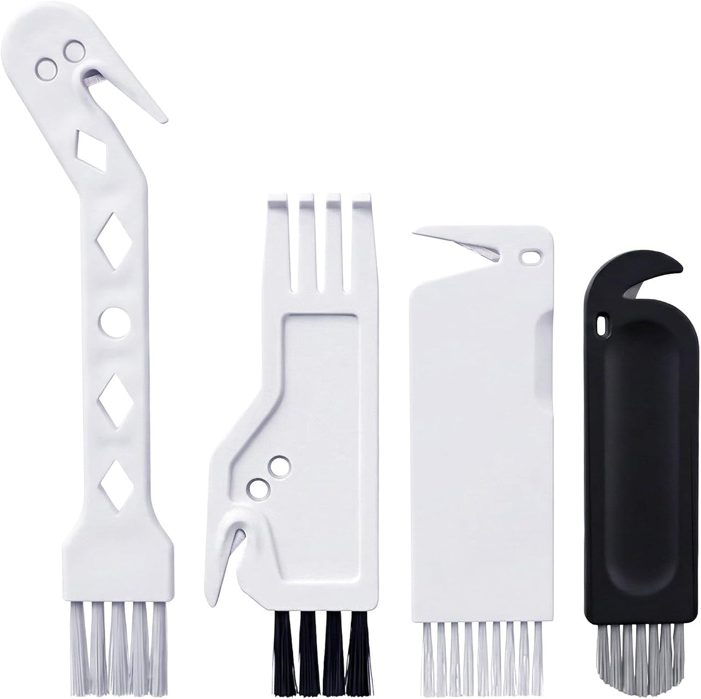 4 Cepillos Aspiradora Mano Universal 2en1 para Robot