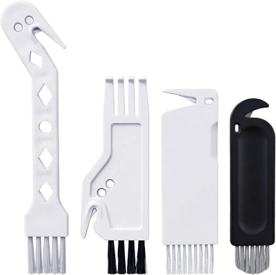 4 Cepillos Aspiradora Mano Universal 2en1 para Robot