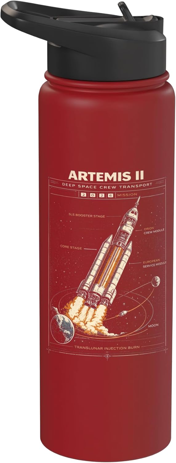 Botella agua acero inox aislada Artemis 2