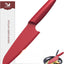 Cuchillo de plástico para sartenes antiadherentes 9 pulgadas rojo