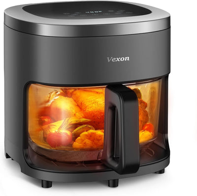 Freidora Aire 4.5qt 1200W cocina compacta con pantalla tactil