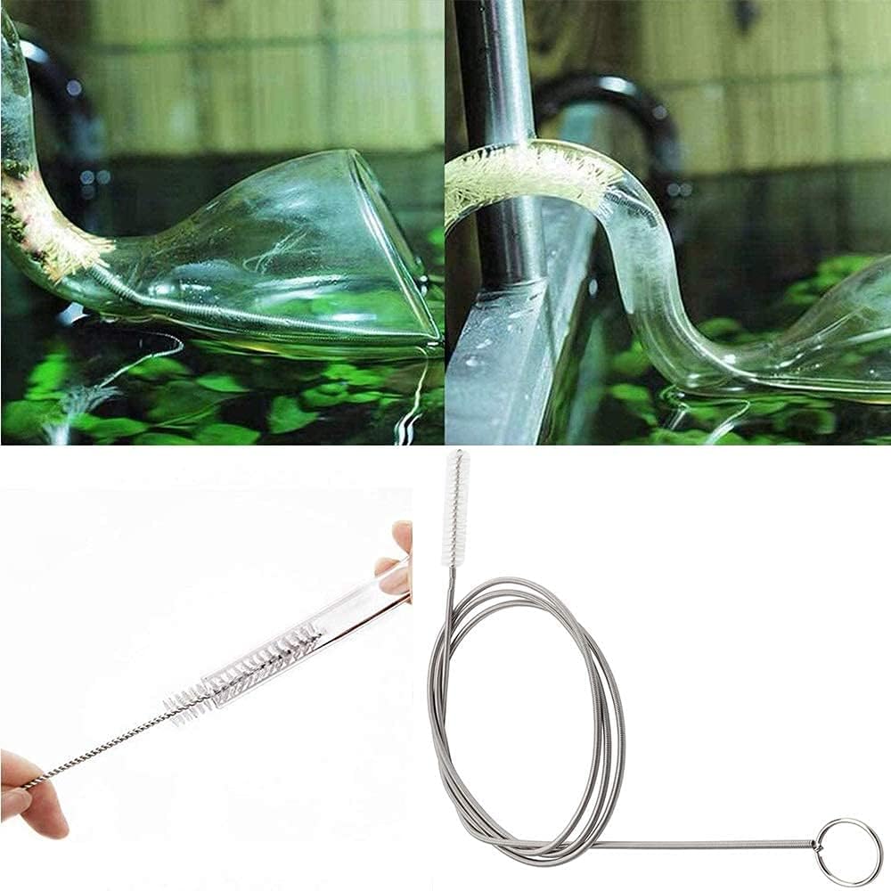 Cepillo limpiador tubo extra largo flexible para nevera