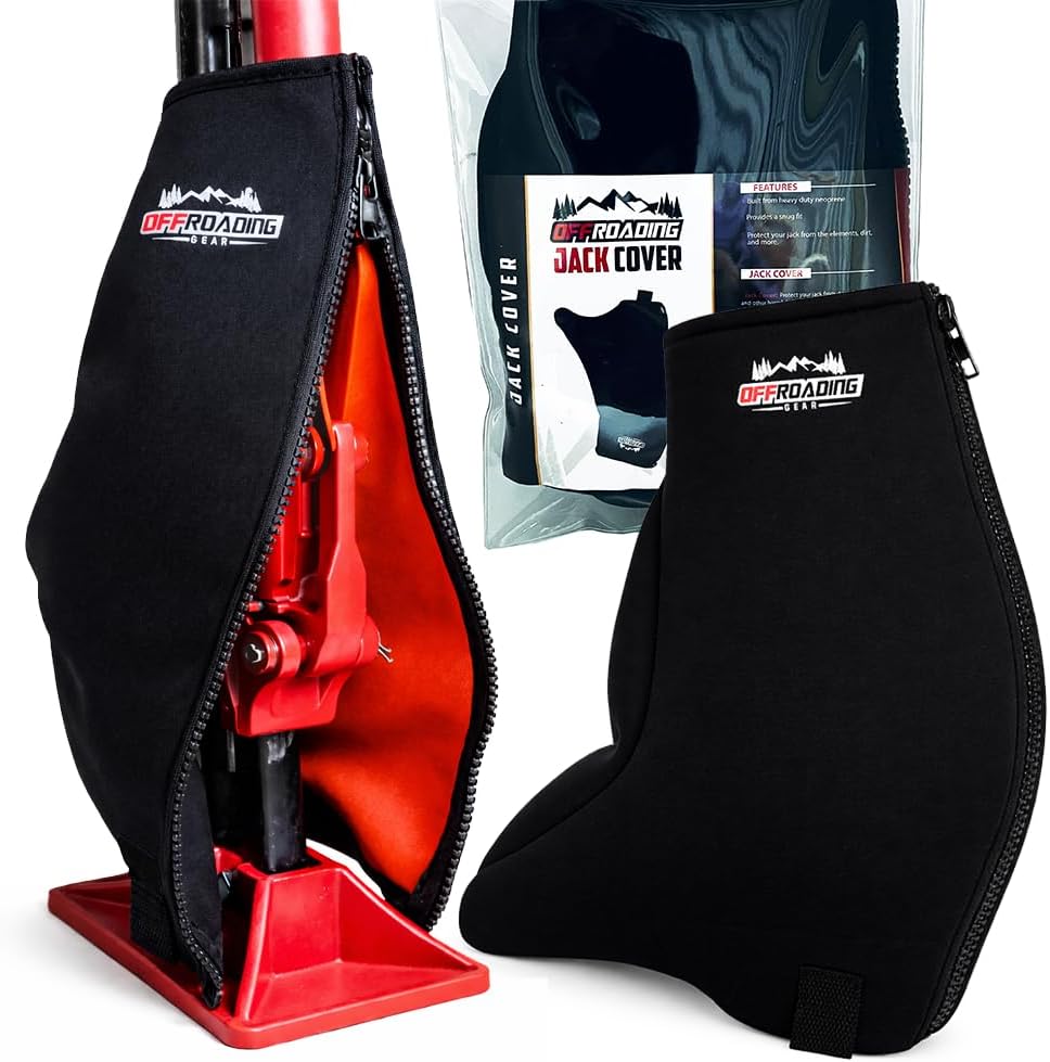 Cubierta neopreno ajuste univ. negro rojo
