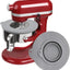 Funda silicona tazón comp KitchenAid 6-7qt para batidora gris