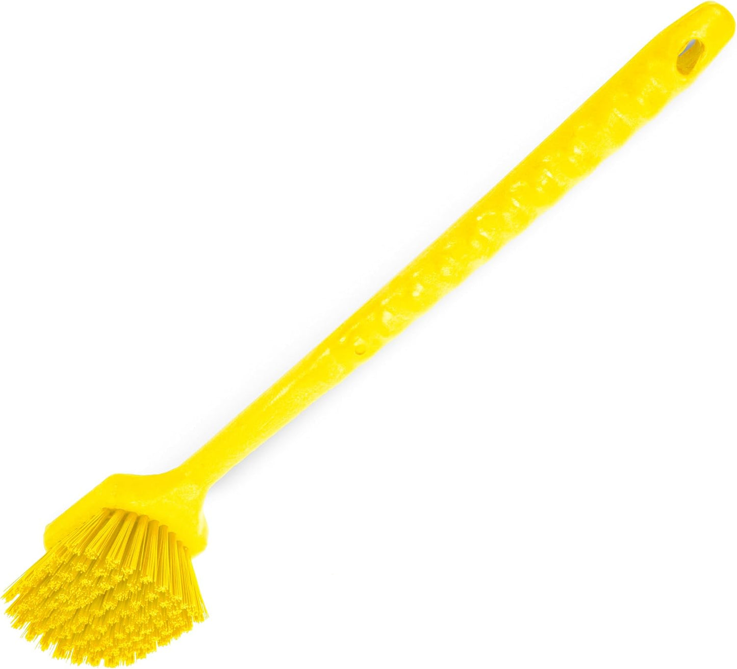 Cepillo fregar plástico grande 20pulg amarillo