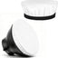 Difusor luz 7pulg 2pzas tela blanca estudio anillo luz